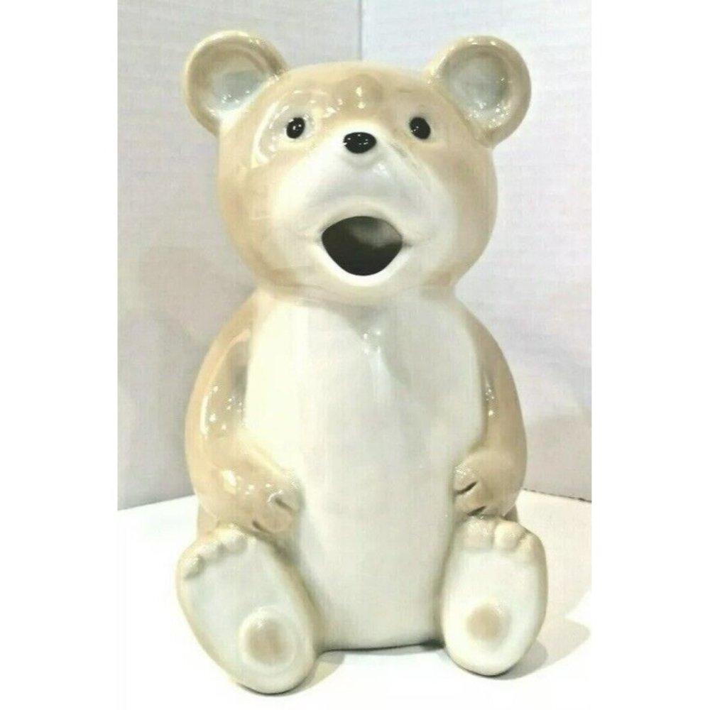 VINTAGE Henriksen Imports Teddy Bear Pitcher Creamer jAPAN